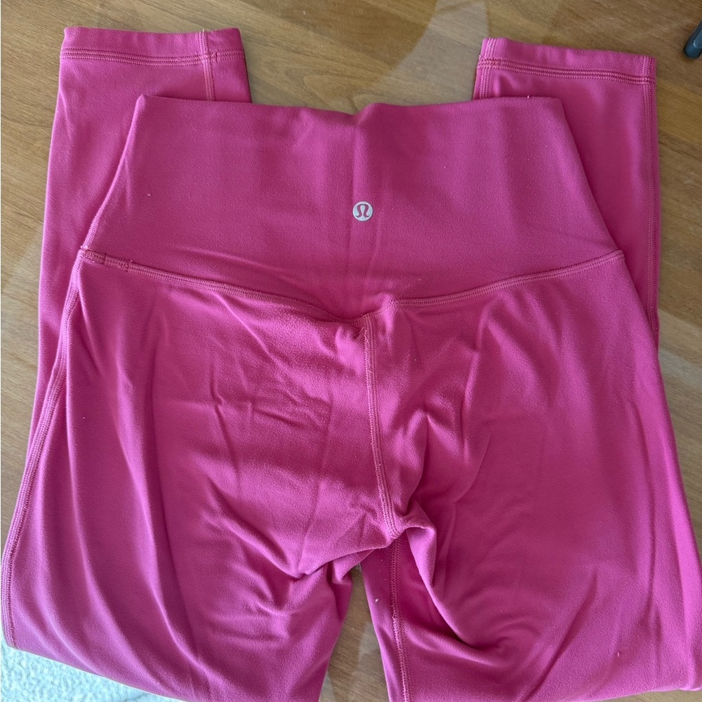 Lululemon Pink Align Leggings 25 Inseam